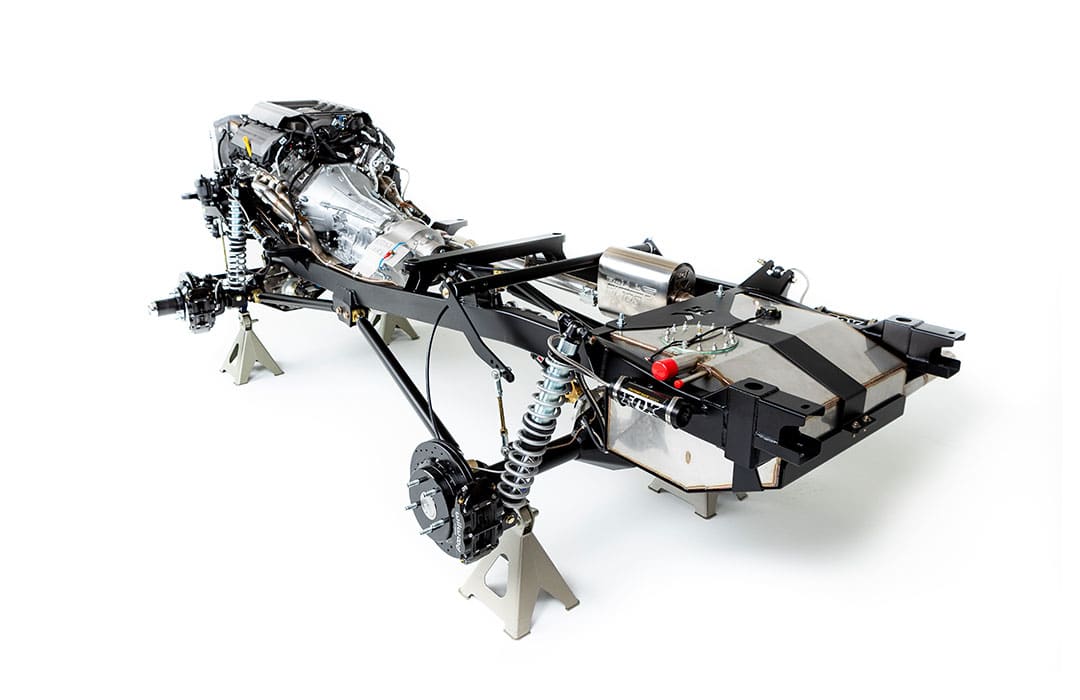 Coil Over Chassis by Kincer Chassis for Early Bronco