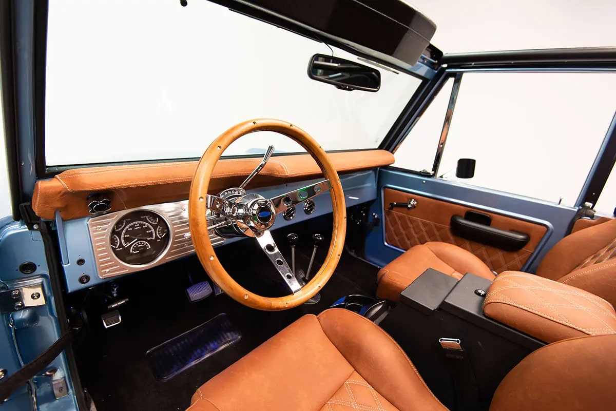 Vintage Bronco Interior