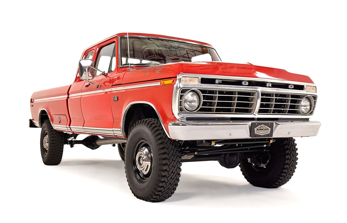 Classic Ford F-Series Truck with 2WD to 4WD Conversion Kit